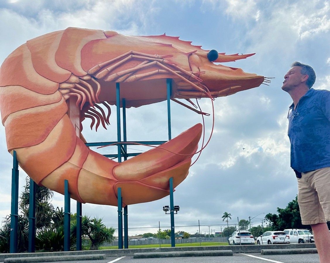 Ballina is the home of the big prawn, but all fun aside the local fishing is awesome!