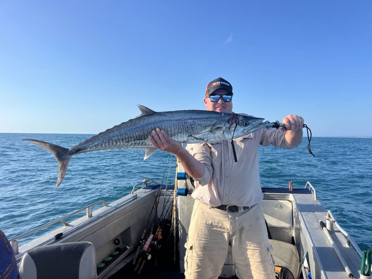 John Manning got to experience the epic MACKERAL MOUNTAIN fishing.